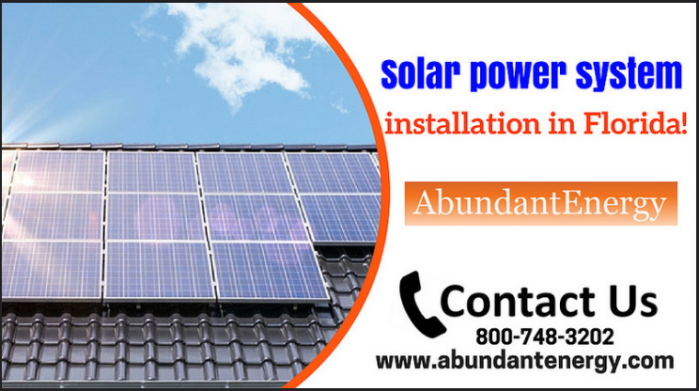 Solar power installation company
